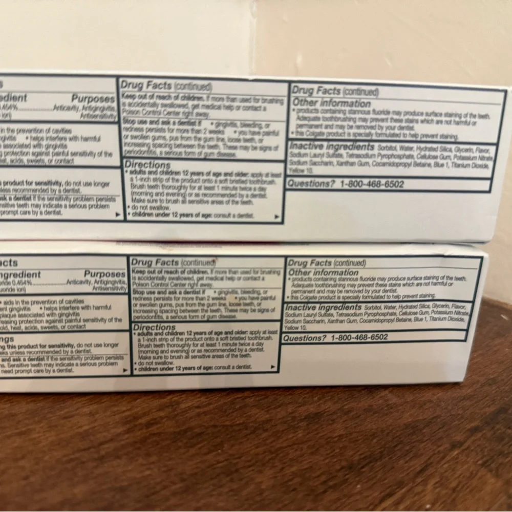 NWT 2 Colgate Total Active Prevention Fresh Mint Toothpaste